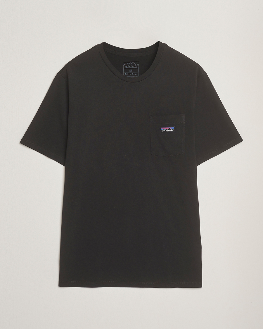 Mies | T-paidat | Patagonia | Daily Pocket T-Shirt Black