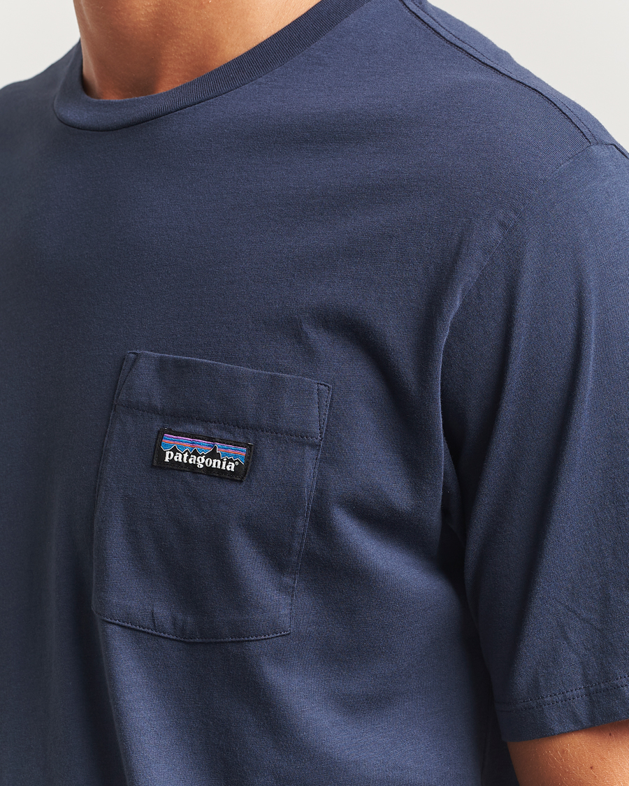 Mies | T-paidat | Patagonia | Daily Pocket T-Shirt New Navy
