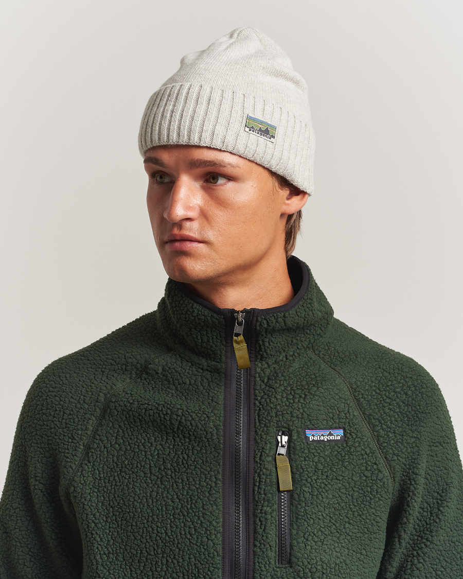 Mies | Pipot | Patagonia | Brodeo Beanie Crisp Grey