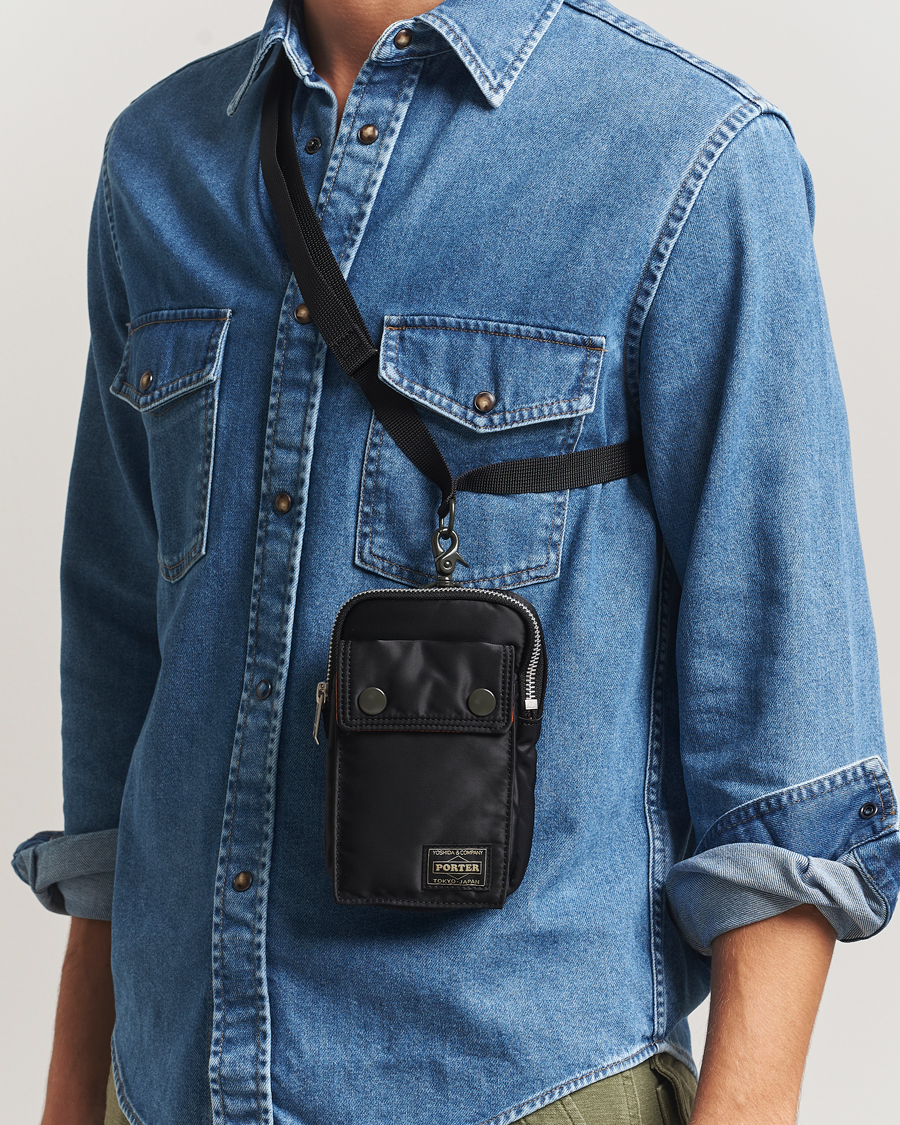 Mies | Laukut | Porter-Yoshida & Co. | Tanker Mobile Pouch Black