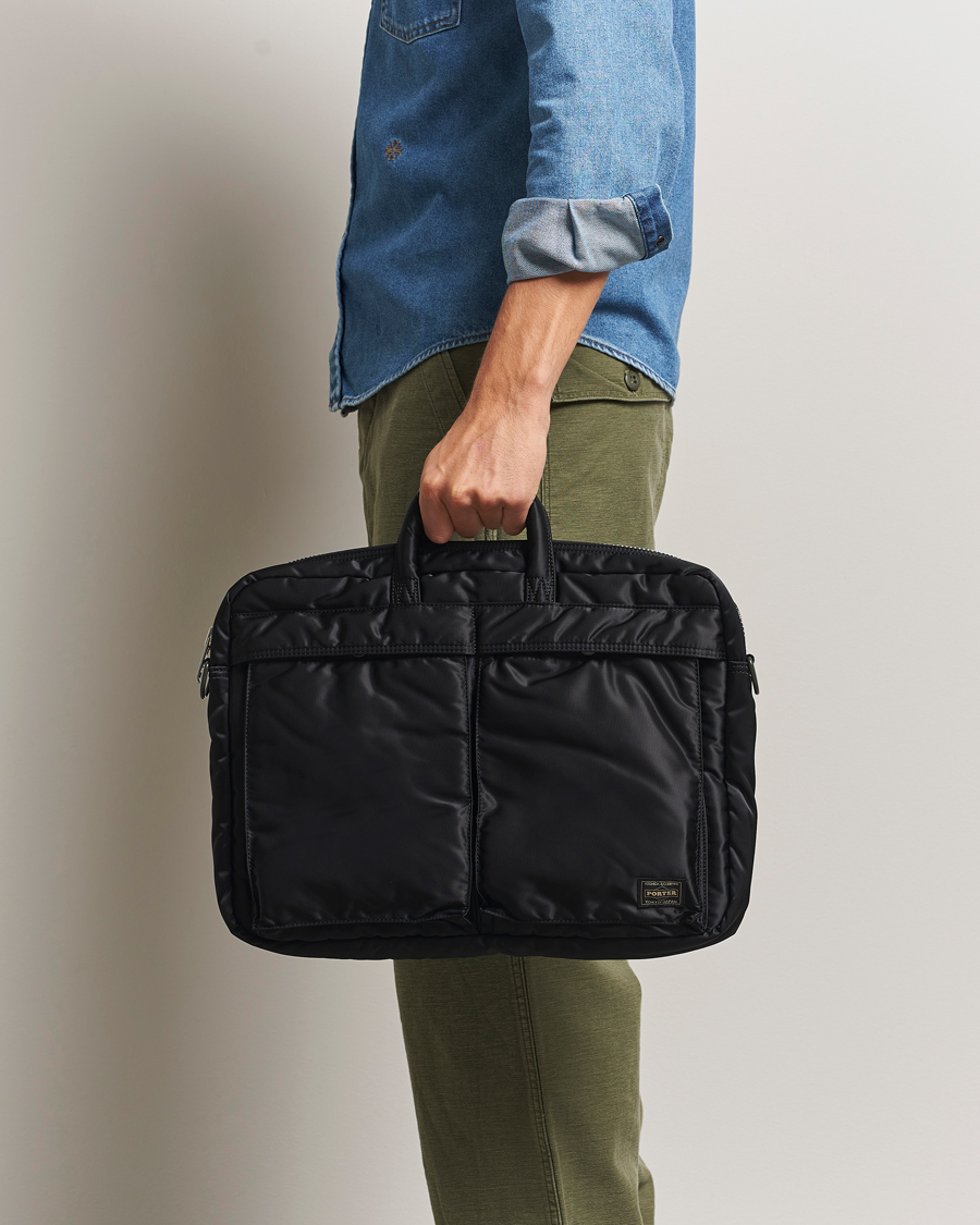 Mies | Laukut | Porter-Yoshida & Co. | Porter-Yoshida & Co.Tanker 2Way Document BagBlack