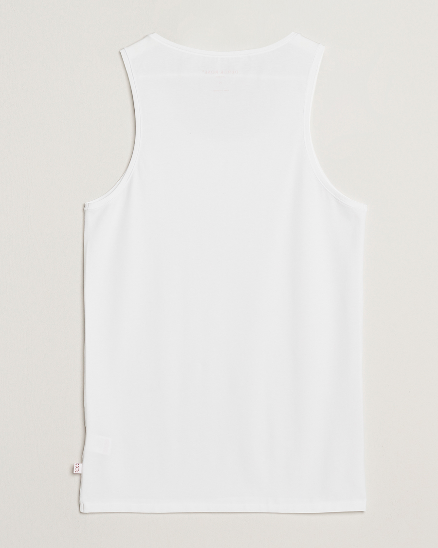 Mies | T-paidat | Derek Rose | Pima Cotton Tank Top White