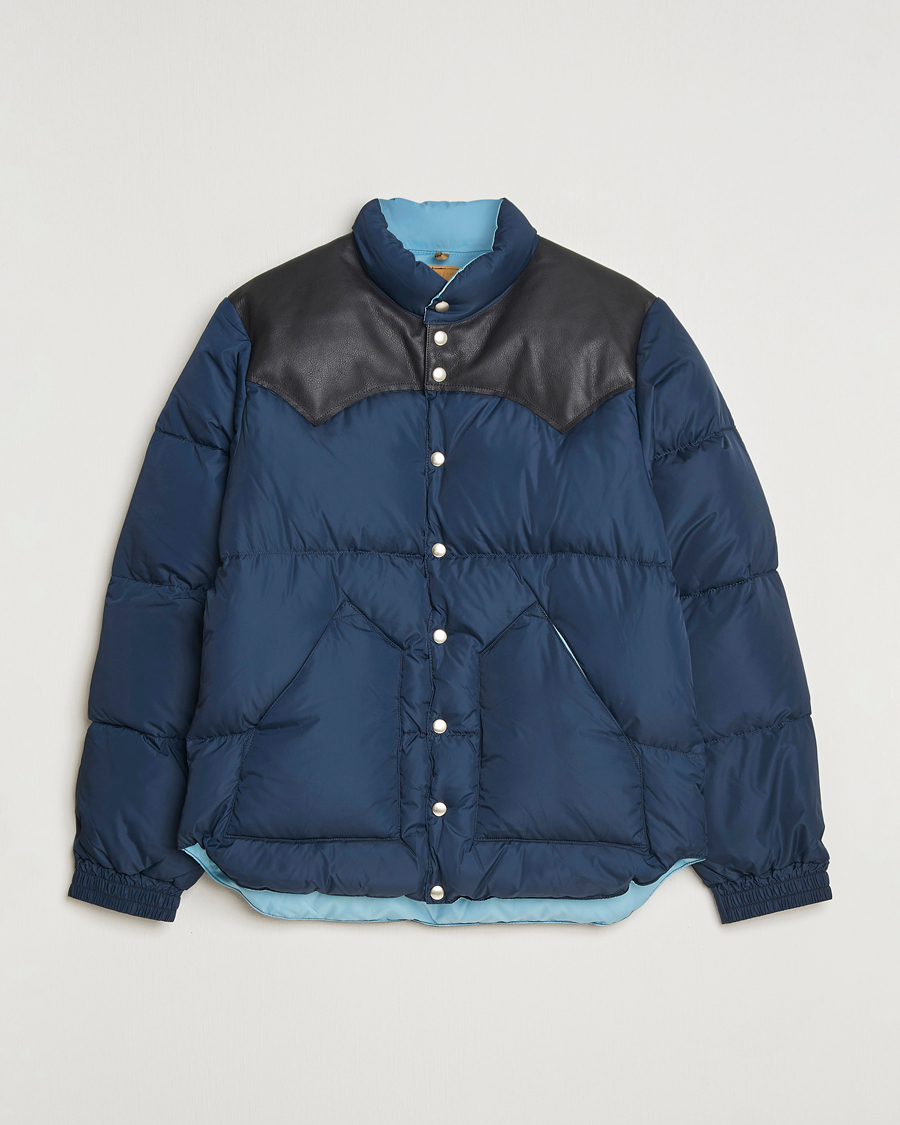 Mies | Takit | Rocky Mountain Featherbed | Down Jacket Dark Navy