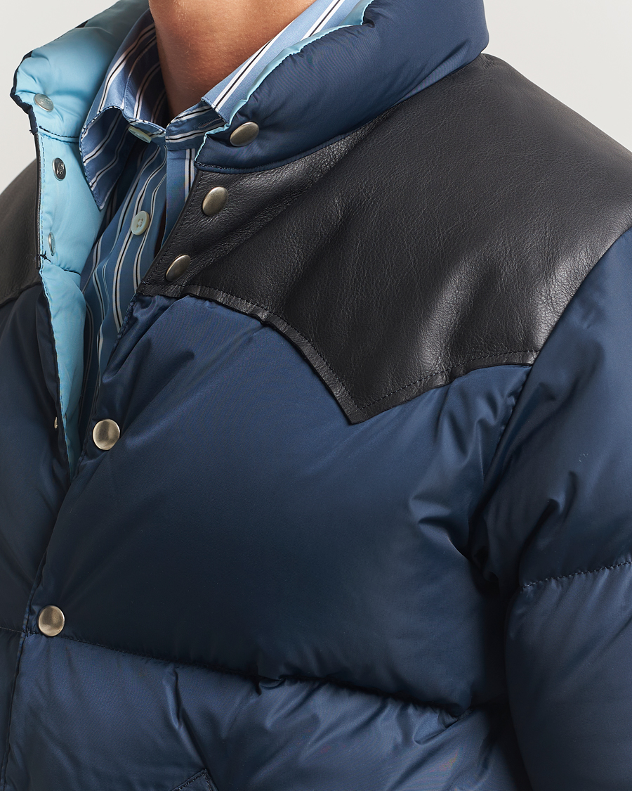Mies | Takit | Rocky Mountain Featherbed | Down Jacket Dark Navy
