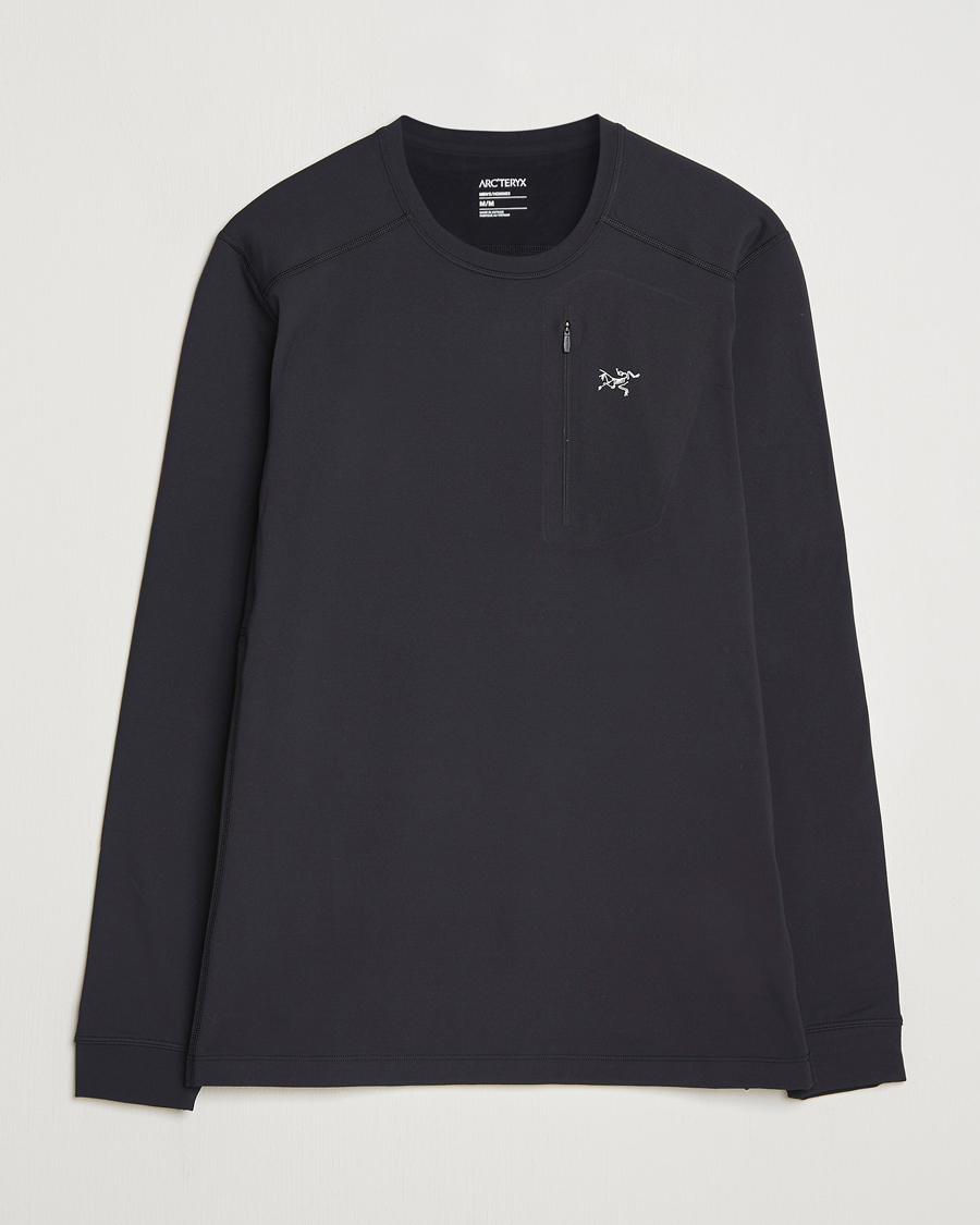 Mies | Puserot | Arc'teryx | Rho Baselayer Crew Neck Black