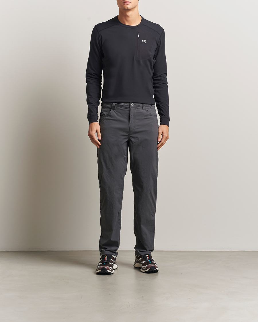Mies | Puserot | Arc'teryx | Rho Baselayer Crew Neck Black