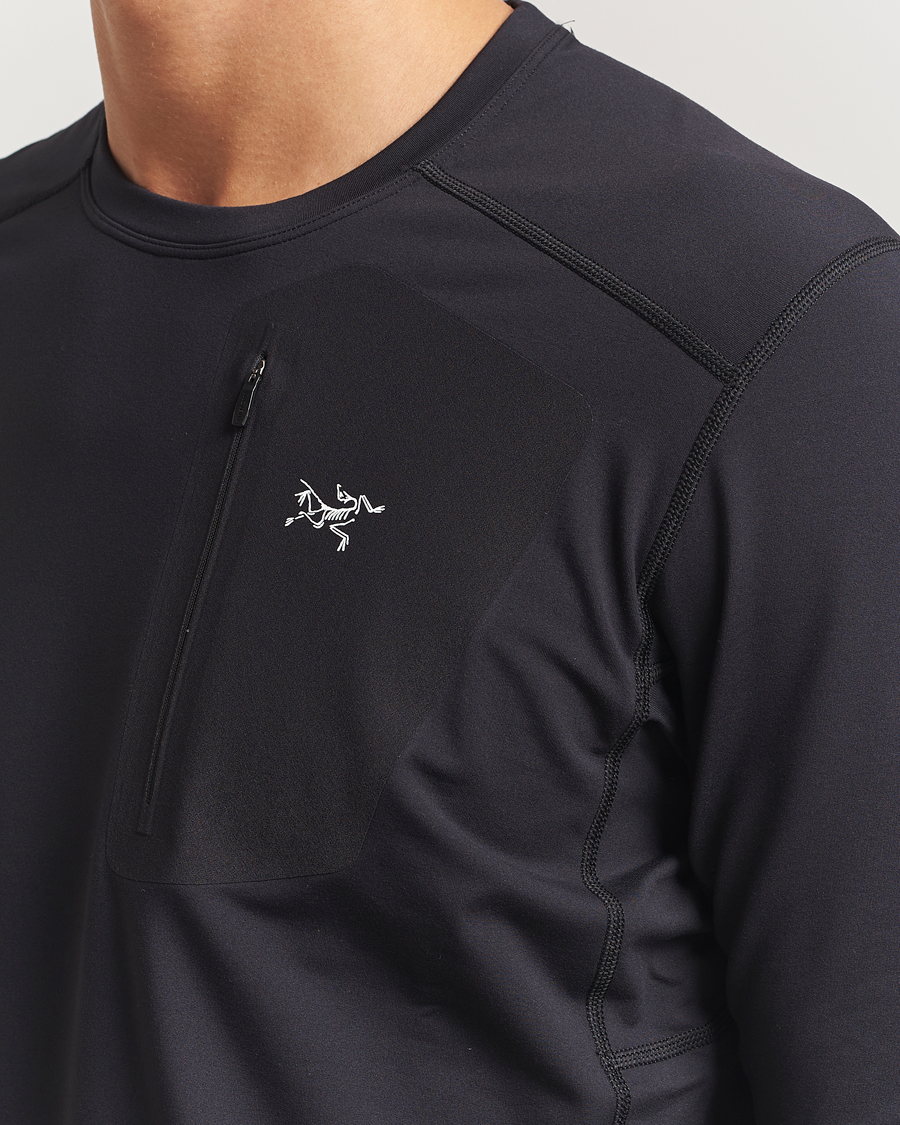 Mies | Puserot | Arc'teryx | Rho Baselayer Crew Neck Black