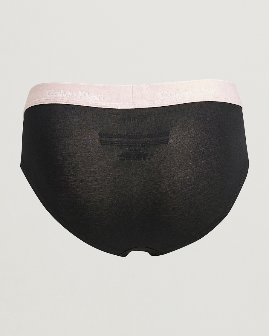 Mies | Alusvaatteet | Calvin Klein | 3-Pack Icon Cotton Stretch Hip Brief Black