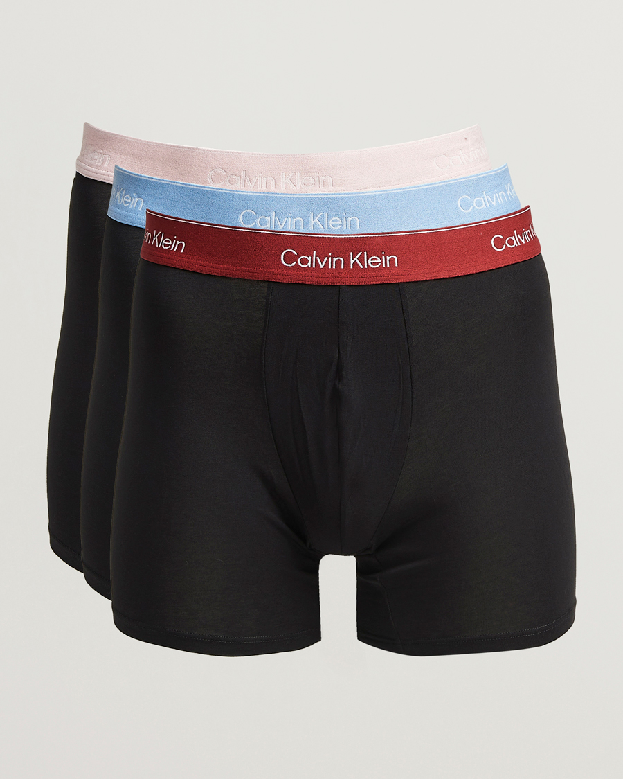 Mies | Alusvaatteet | Calvin Klein | 3-Pack Icon Cotton Stretch Boxer Brief Black