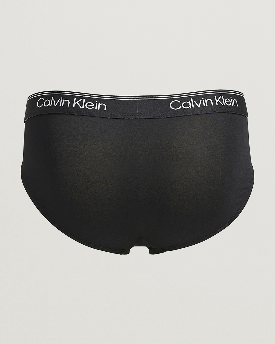 Mies | Alusvaatteet | Calvin Klein | 3-Pack Micro Stretch Hip Brief Black