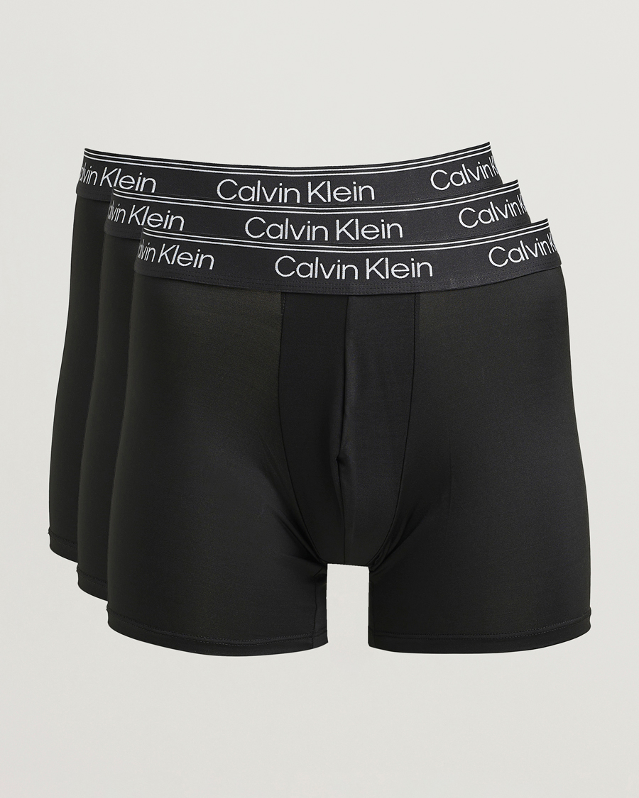 Mies | Alusvaatteet | Calvin Klein | 3-Pack Micro Stretch Boxer Brief Black