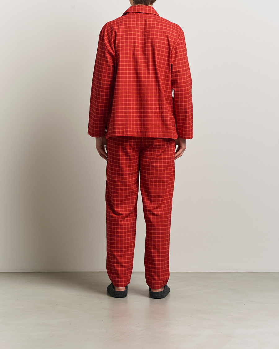 Mies | Yöpuvut ja kylpytakit | Calvin Klein | Flannel Pyjama Set Red