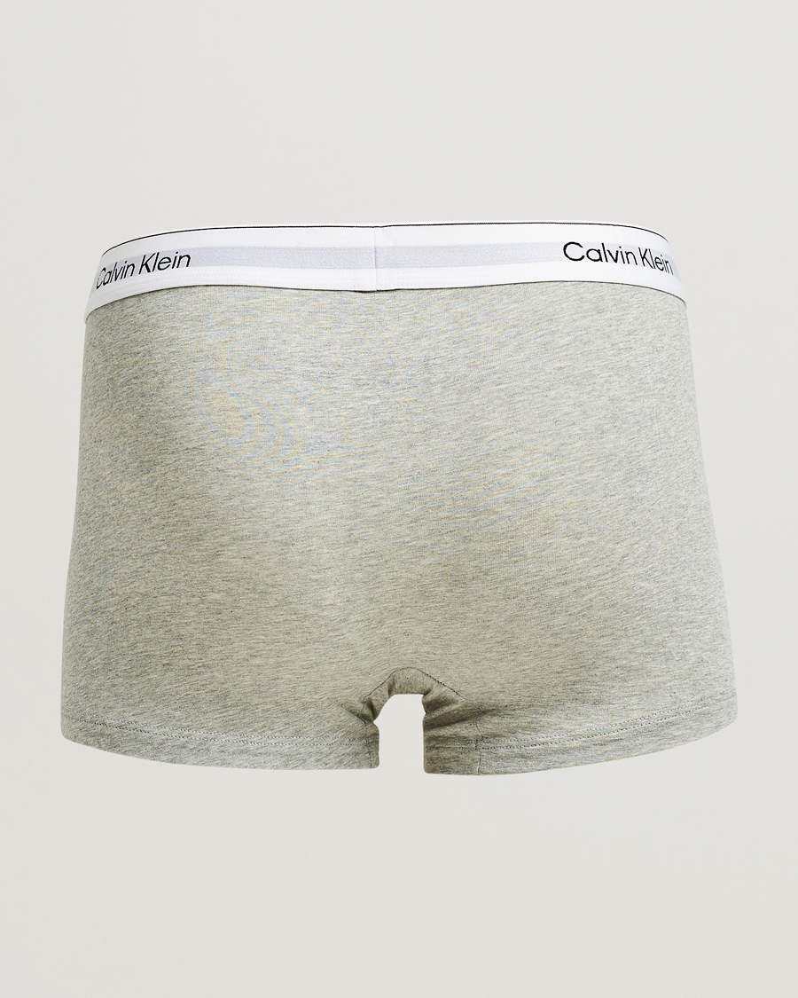 Mies | Alusvaatteet | Calvin Klein | 3-Pack Icon Cotton Stretch Trunk Grey/Black/White
