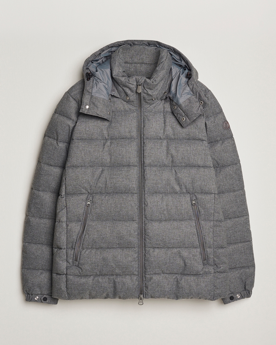 Mies | Takit | Save The Duck | Constantin Padded Flannel Jacket Mid Grey Melange