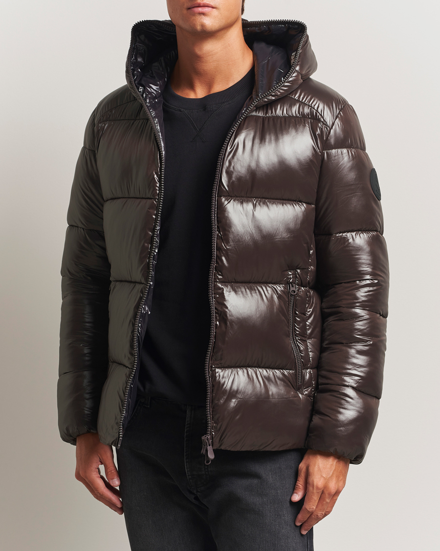 Mies | Takit | Save The Duck | Edgard Padded Puffer Brown Black