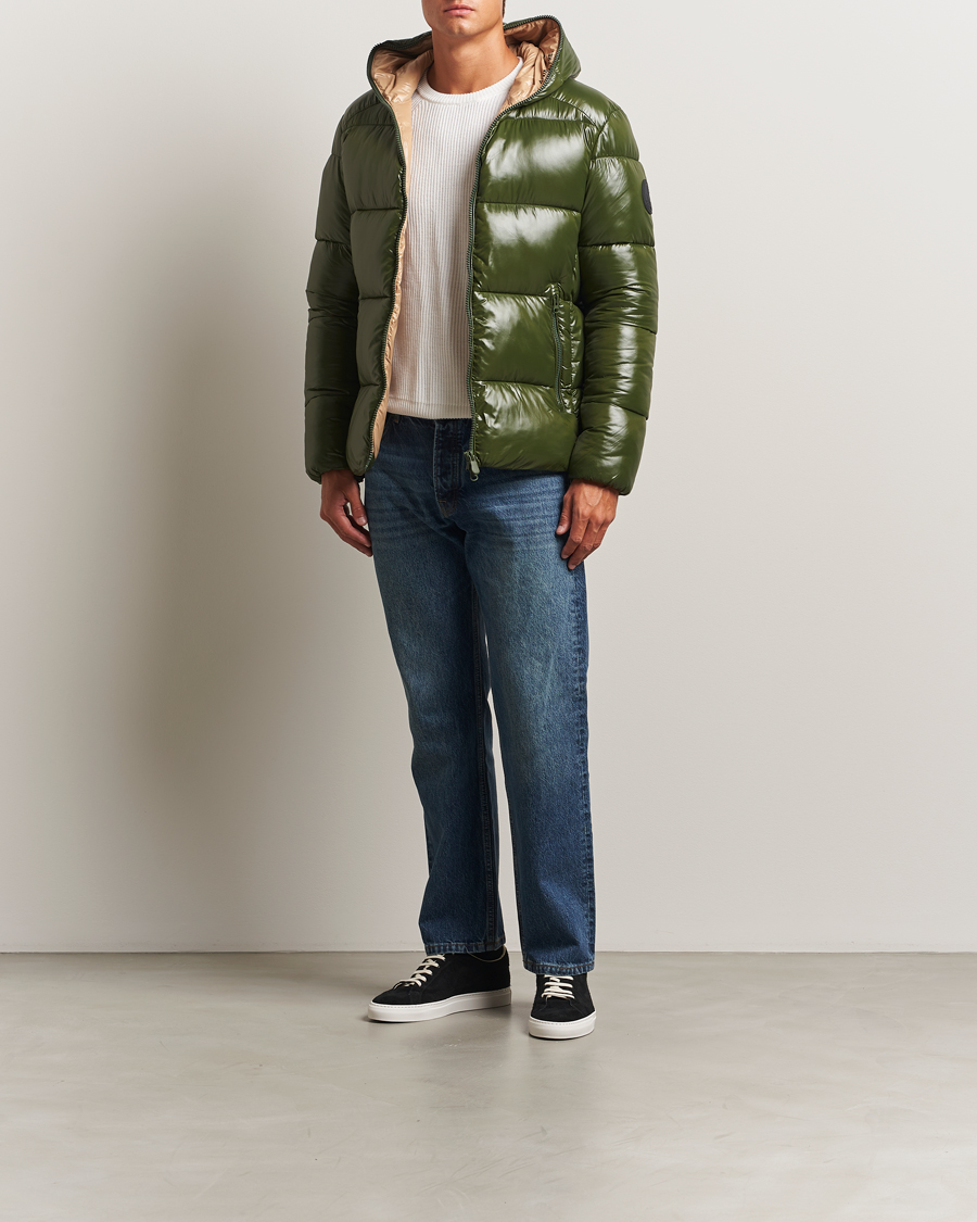 Mies | Takit | Save The Duck | Edgard Padded Puffer Pine Green