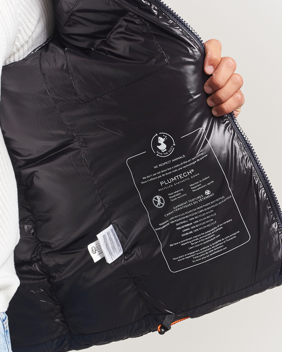 Mies | Takit | Save The Duck | Edgard Padded Puffer Blue Black