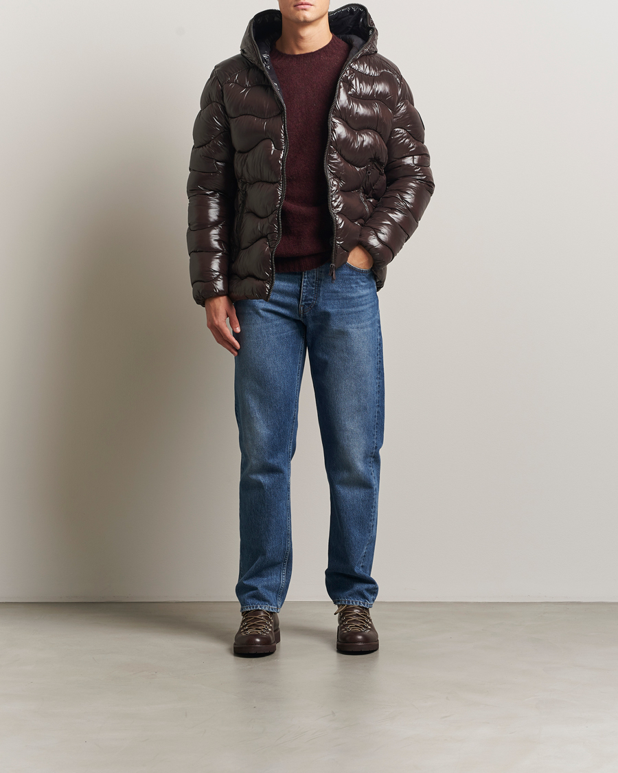 Mies | Takit | Save The Duck | Chet Padded Puffer Brown Black