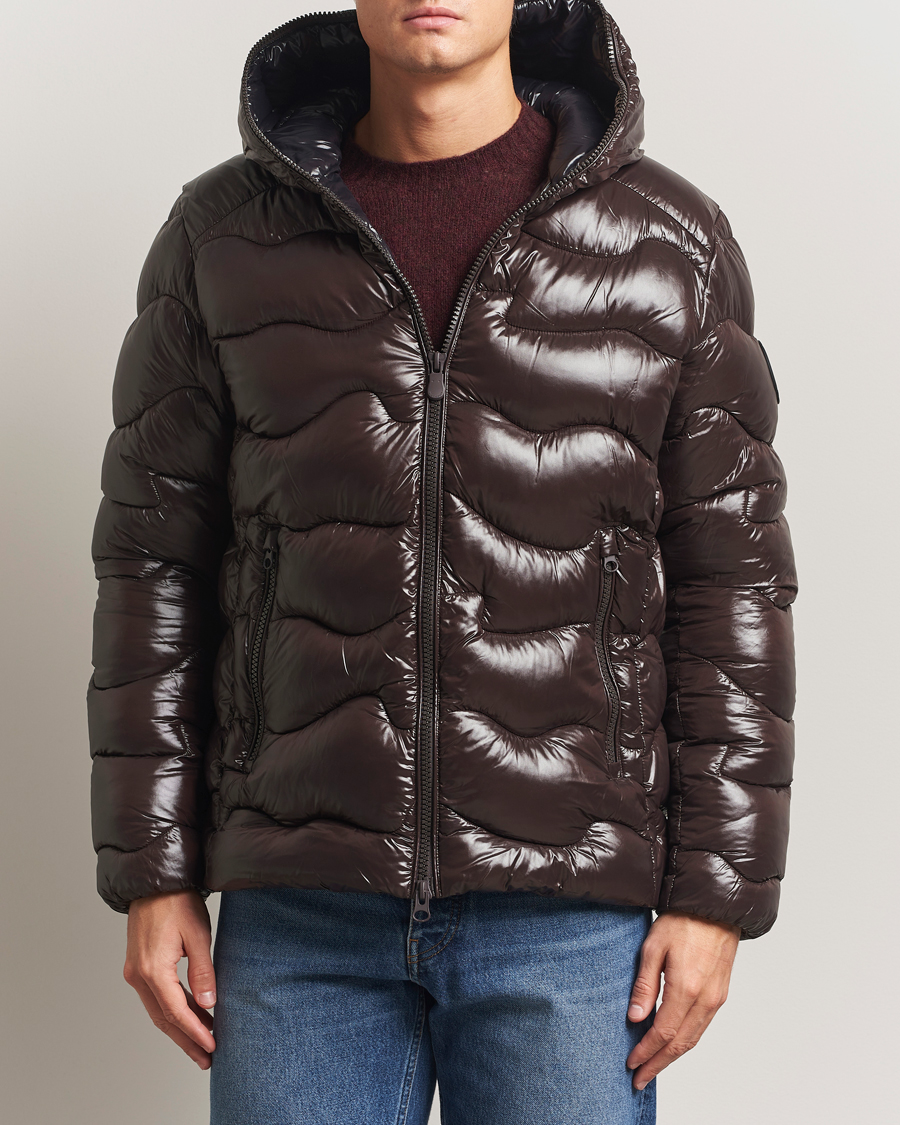 Mies | Takit | Save The Duck | Chet Padded Puffer Brown Black