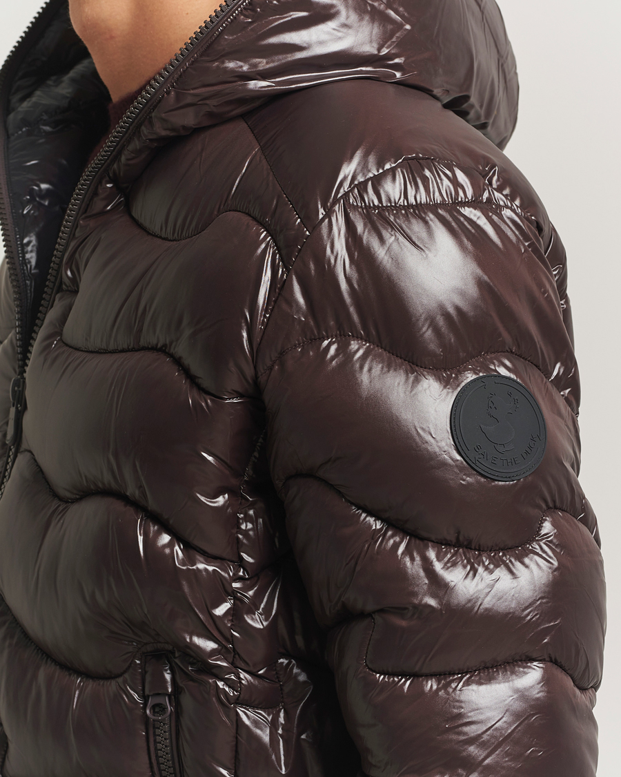 Mies | Takit | Save The Duck | Chet Padded Puffer Brown Black