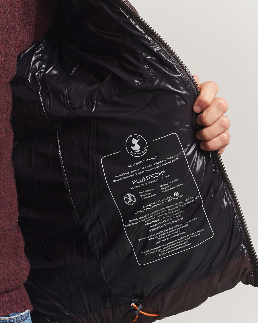Mies | Takit | Save The Duck | Chet Padded Puffer Brown Black