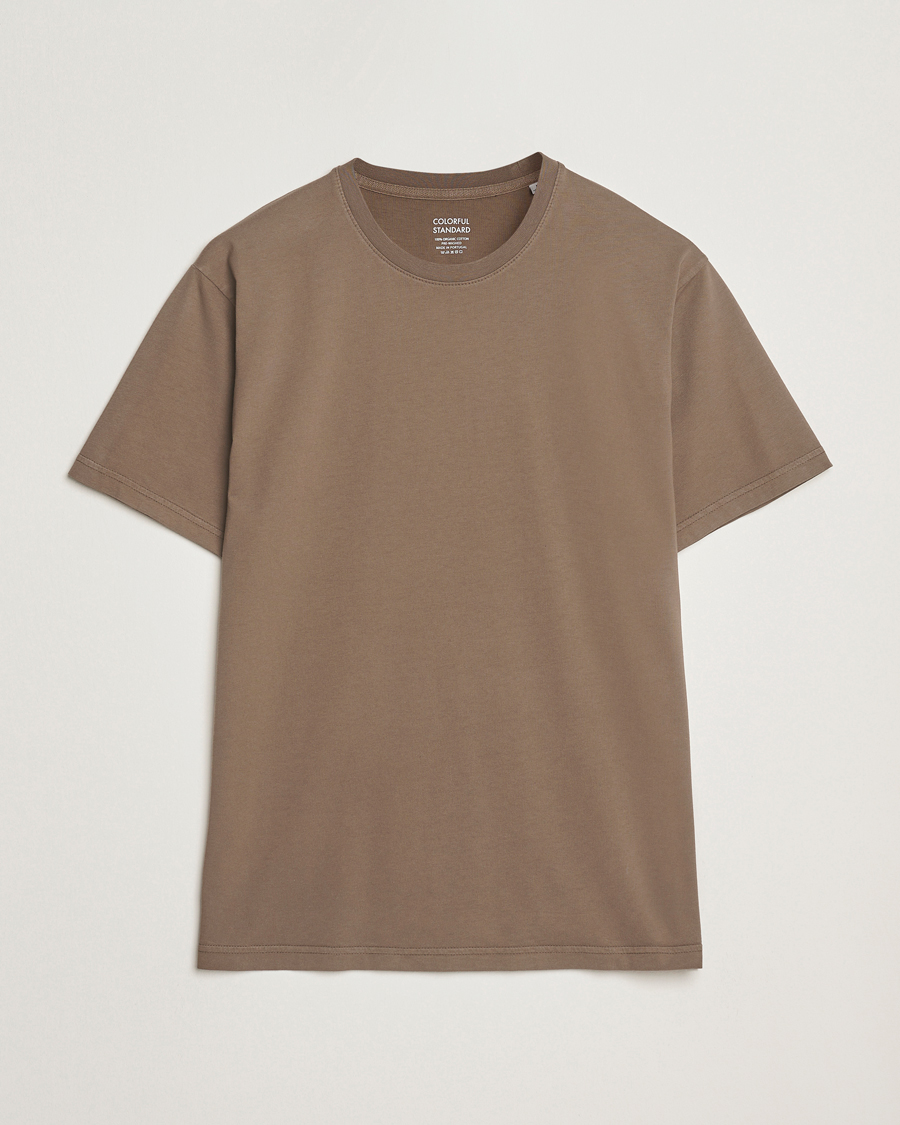 Mies | T-paidat | Colorful Standard | Classic Organic T-Shirt Cedar Brown