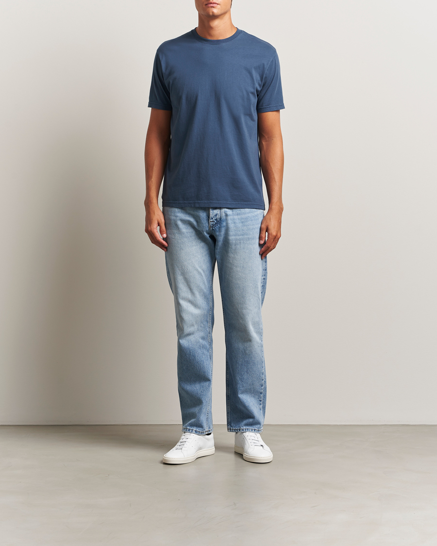 Mies | T-paidat | Colorful Standard | Classic Organic T-Shirt Petrol Blue