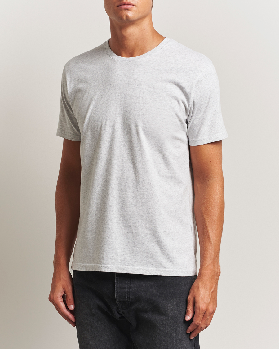 Mies | T-paidat | Colorful Standard | Classic Organic T-Shirt Snow Melange