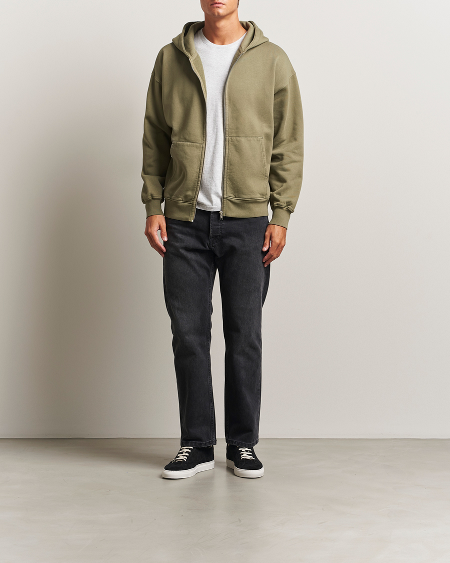 Mies | Puserot | Colorful Standard | Classic Organic Full Zip Hoodie Dusty Olive