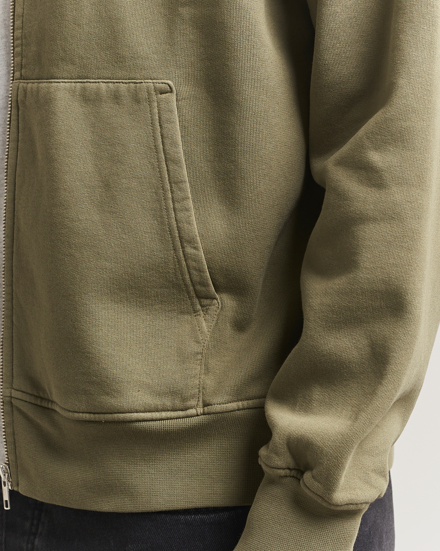 Mies | Puserot | Colorful Standard | Classic Organic Full Zip Hoodie Dusty Olive