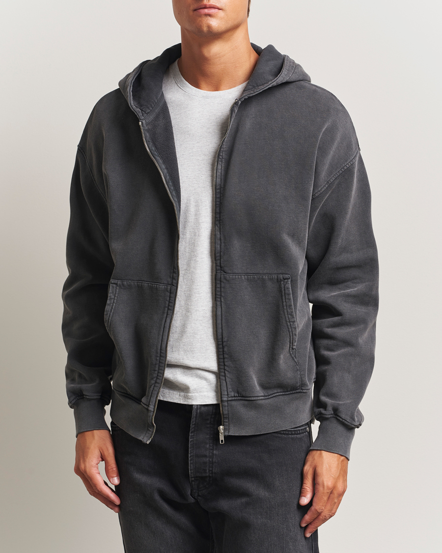 Mies | Puserot | Colorful Standard | Classic Organic Full Zip Hoodie Faded Black