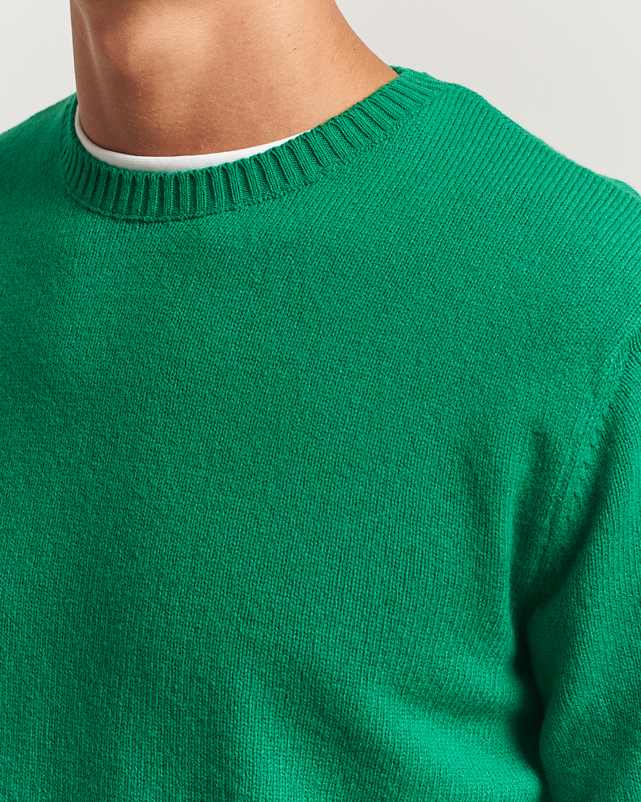 Mies | Puserot | Colorful Standard | Classic Merino Wool Crew Neck Kelly Green