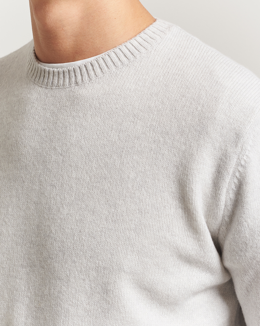 Mies | Puserot | Colorful Standard | Classic Merino Wool Crew Neck Snow Melange
