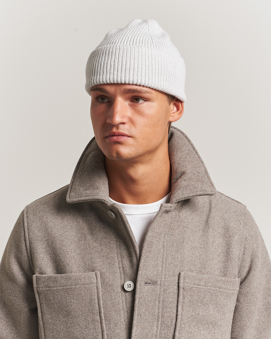 Mies | Pipot | Colorful Standard | Merino Wool Beanie Snow Melange