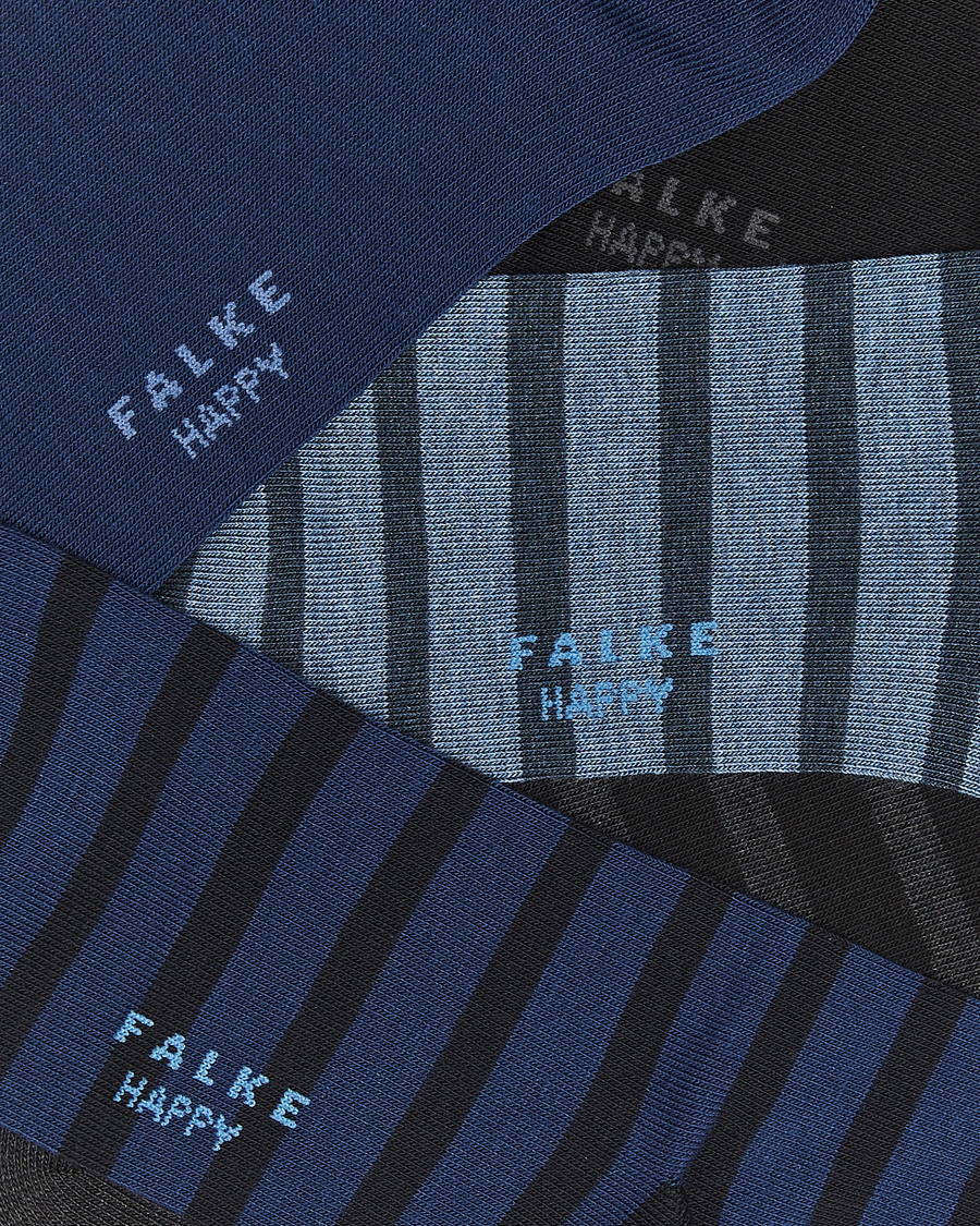 Mies | Alusvaatteet | Falke | Happy 5-Pack Cotton Socks Multi