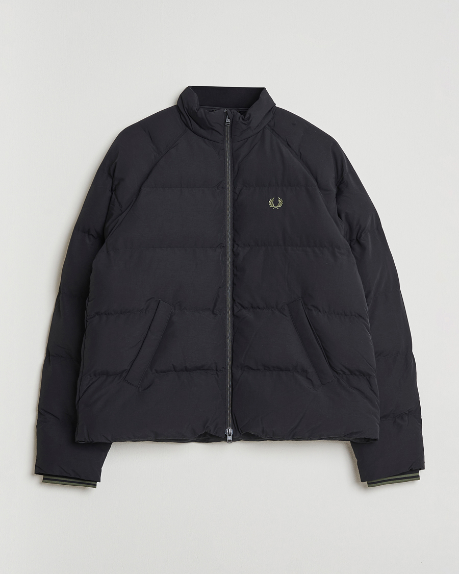 Mies | Takit | Fred Perry | Raglan Padded Down Jacket Black