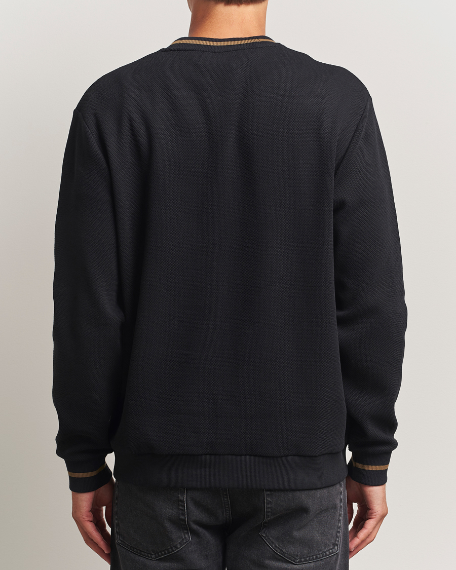 Mies | Puserot | Fred Perry | Tipped Pique Textured Cardigan Black