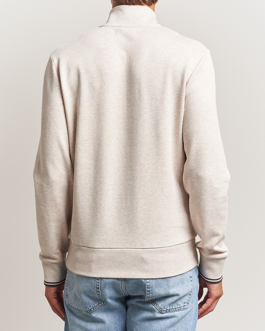 Mies | Puserot | Fred Perry | Half Zip Sweatshirt Porrigde Marl