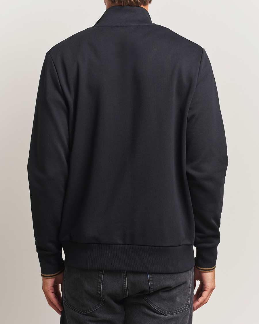 Mies | Puserot | Fred Perry | Full Zip Sweatshirt Black