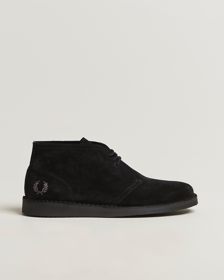 Mies | Nilkkurit | Fred Perry | Hawley Suede Chukka Boot Black