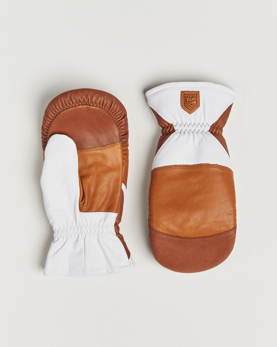 Mies | Hestra reMix Mitt Cork/Off White | Hestra | reMix Mitt Cork/Off White