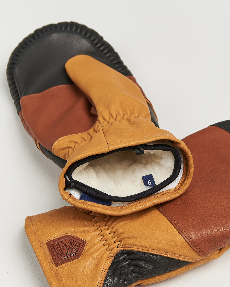 Mies | Käsineet | Hestra | reMix Mitt Brown/Cork