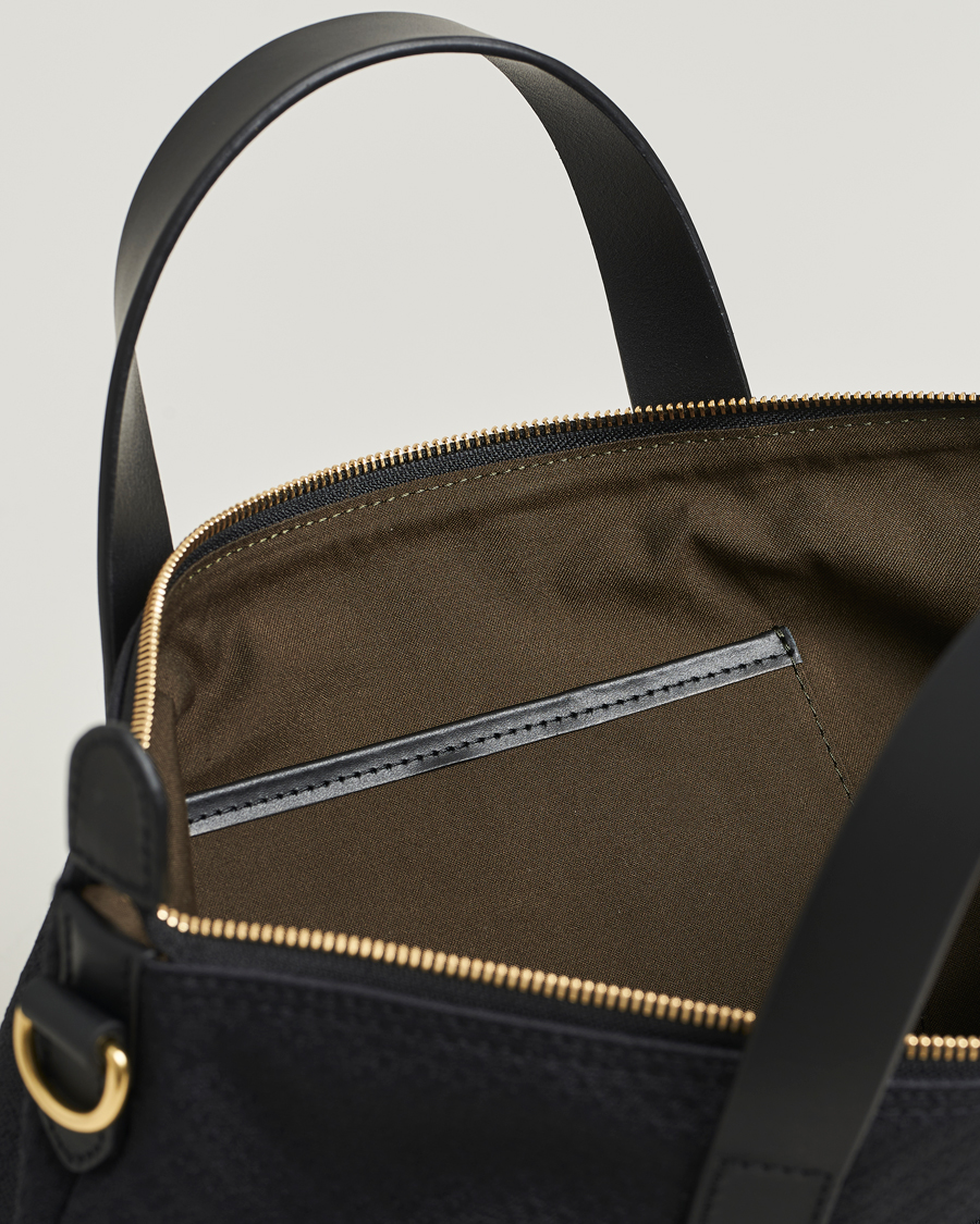 Mies | Laukut | Mismo | M/S Canvas Shopper Haptic Black/Black