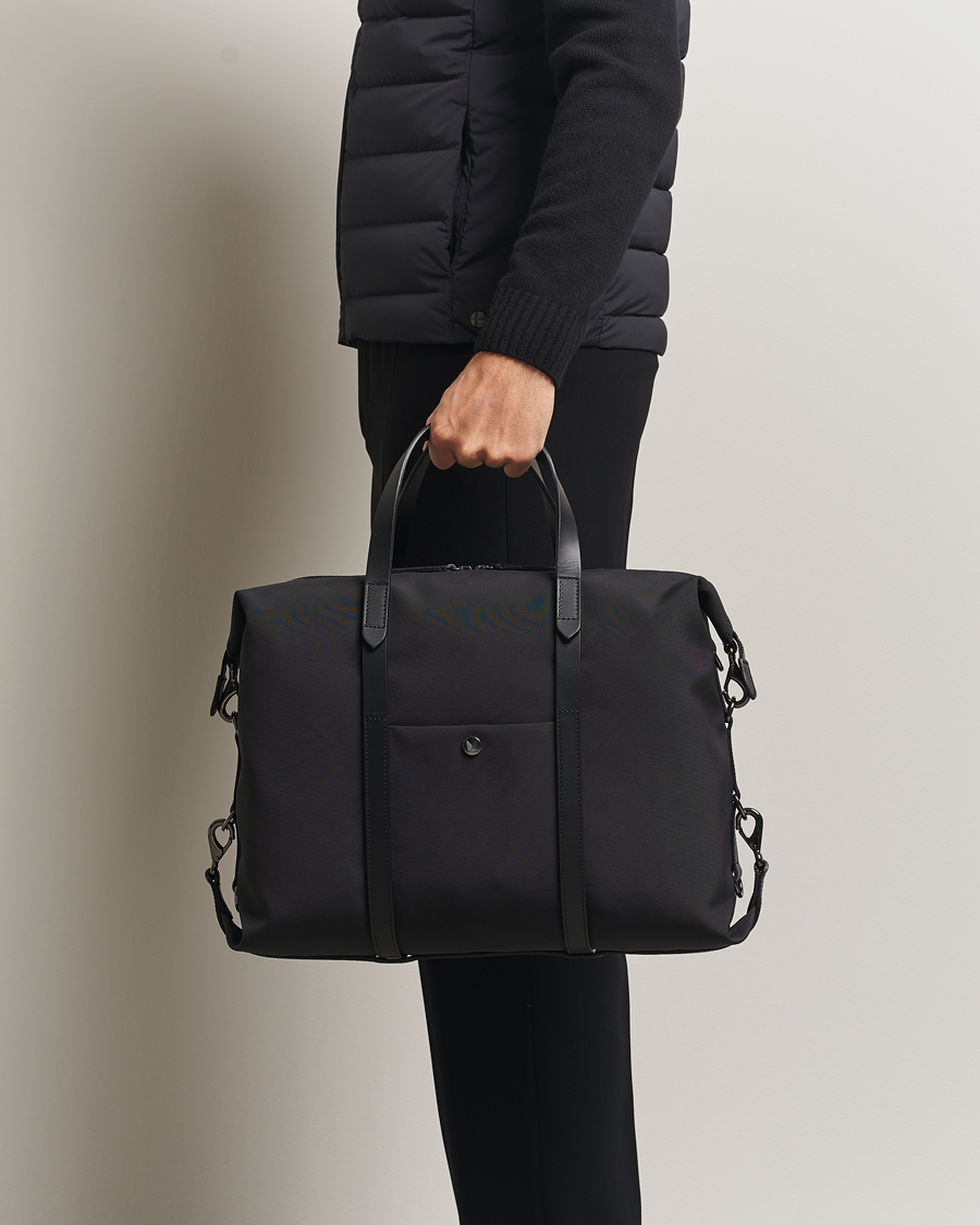Mies | Laukut | Mismo | M/S Utility Nylon Duffle Bag Eclipse Black/Black