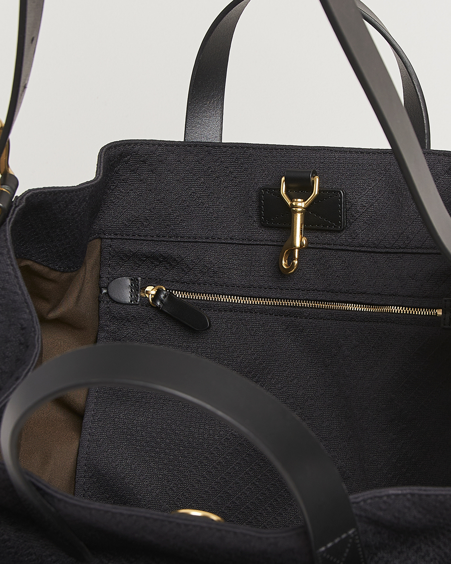 Mies | Laukut | Mismo | M/S Companion Tote Bag Haptic Black/Black
