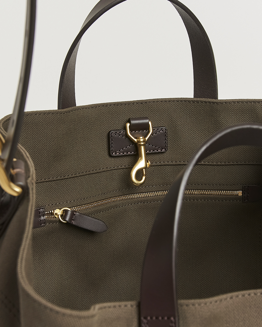 Mies | Laukut | Mismo | M/S Companion Tote Bag Army/Dark Brown