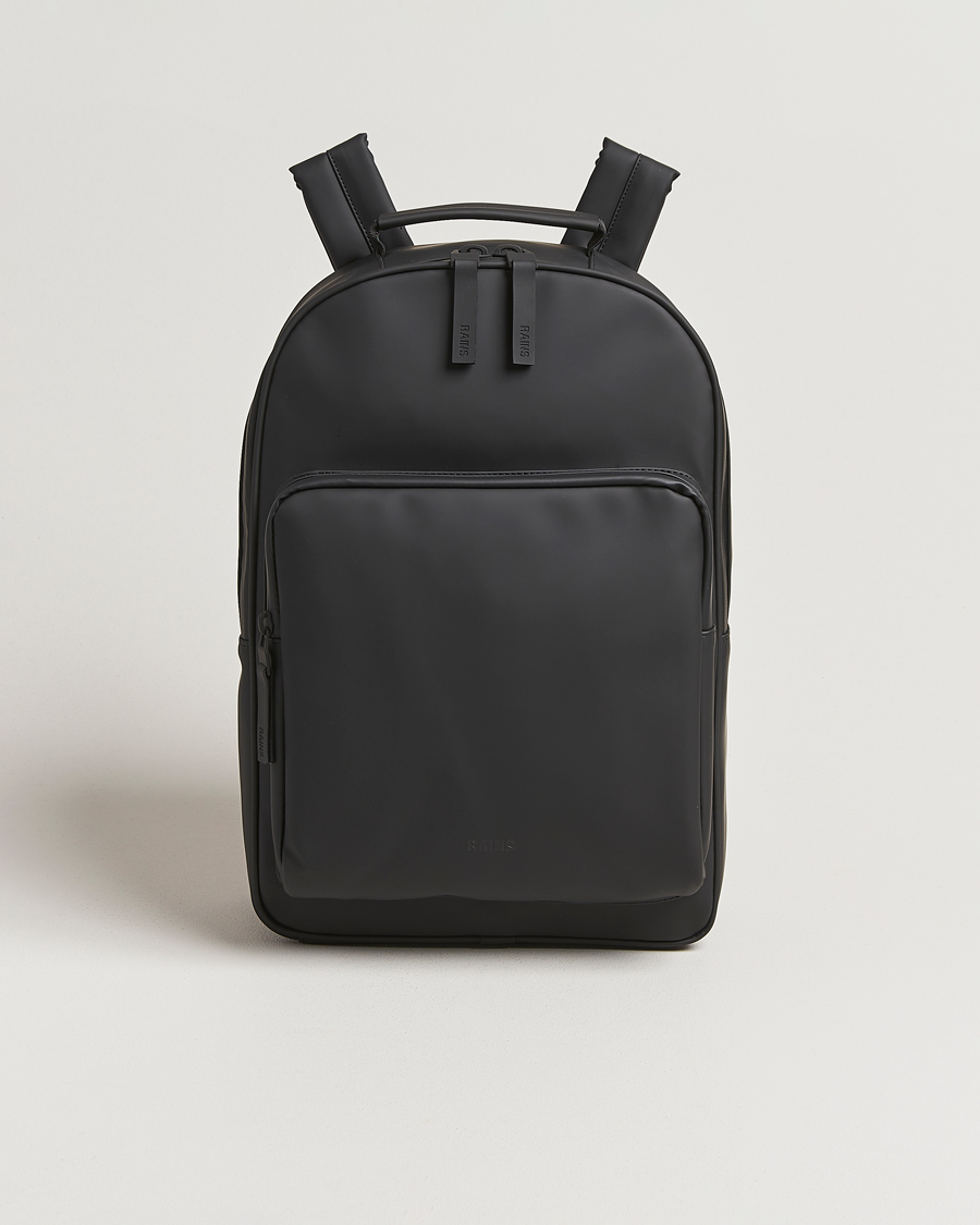 Mies | Laukut | RAINS | Book Daypack Backpack Black