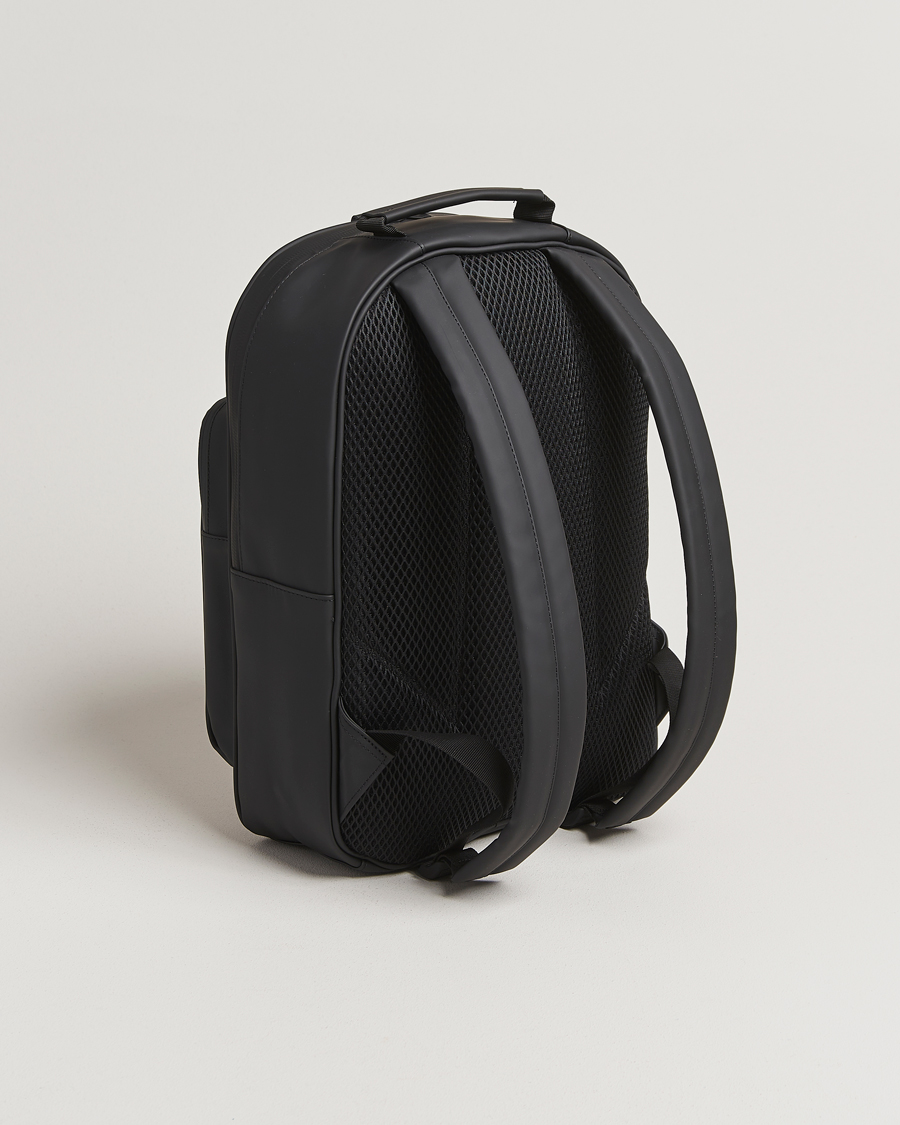 Mies | RAINS Book Daypack Backpack Black | RAINS | Book Daypack Backpack Black