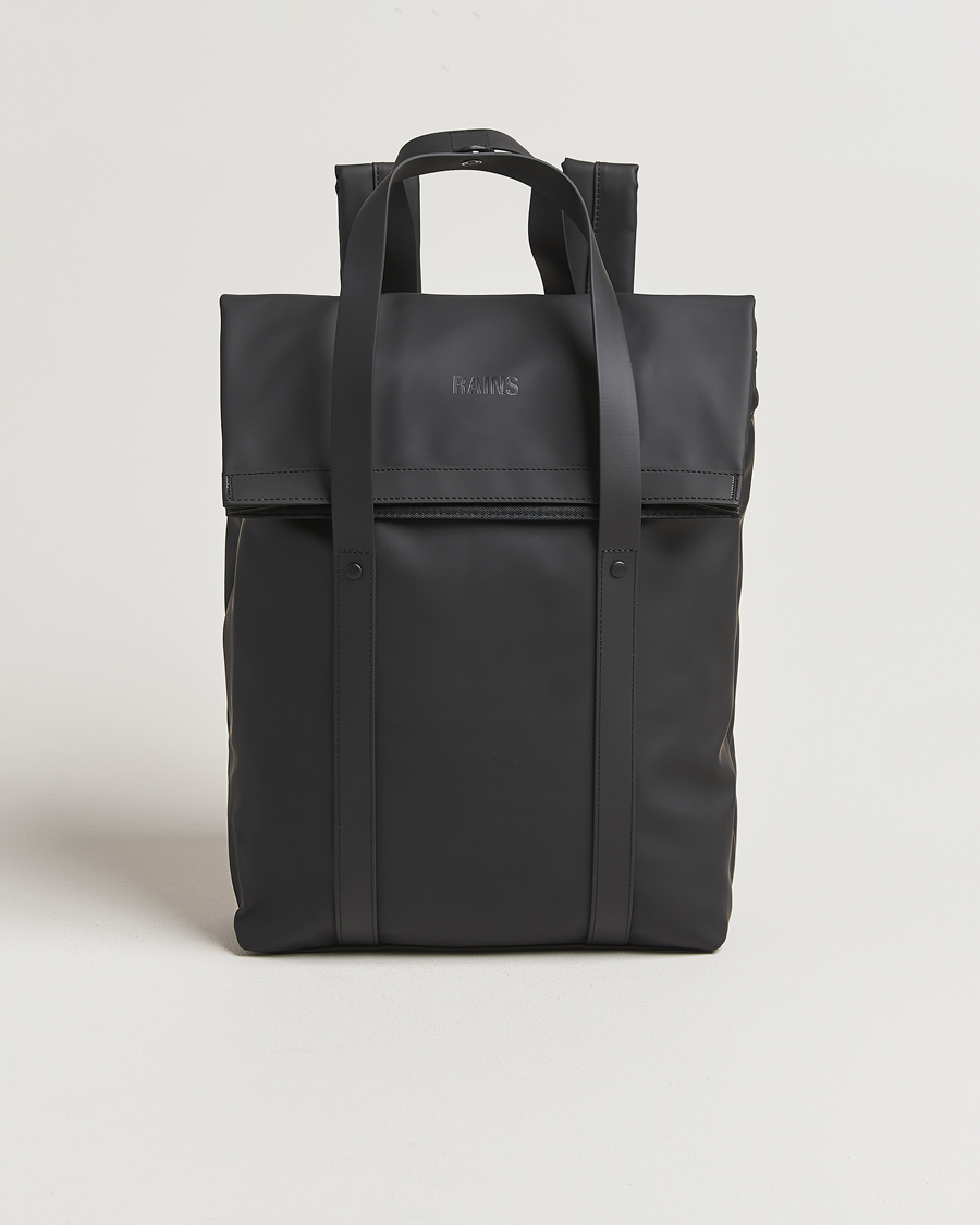 Mies | Laukut | RAINS | 2 Way Tote Backpack Black
