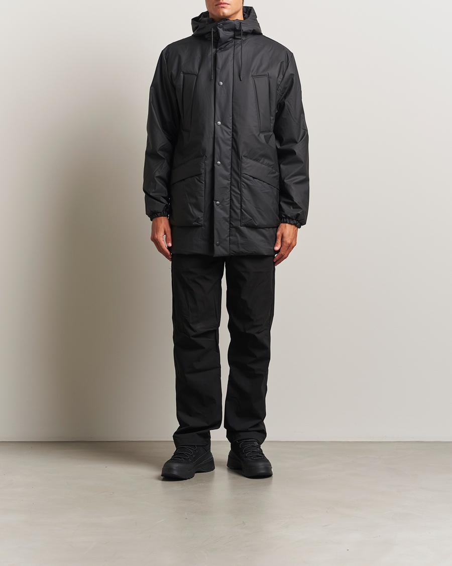 Mies | Takit | RAINS | Lohja Insulated Cargo Jacket Black